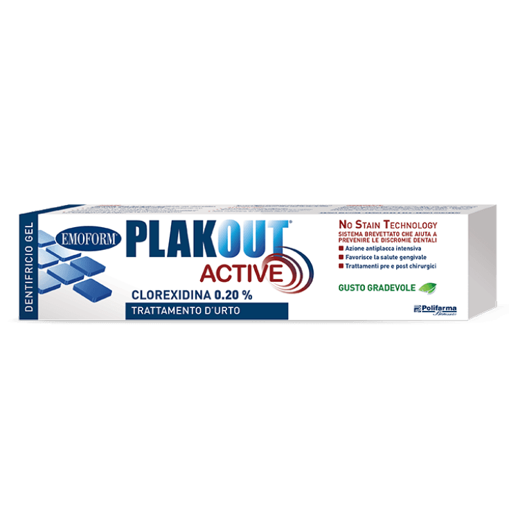 Plak Out Active Pasta Dental 0,20% – Tubo