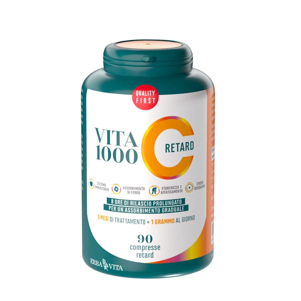 Vitamina C + Colágeno – 90 comprimidos | Vita C 1000 Retard