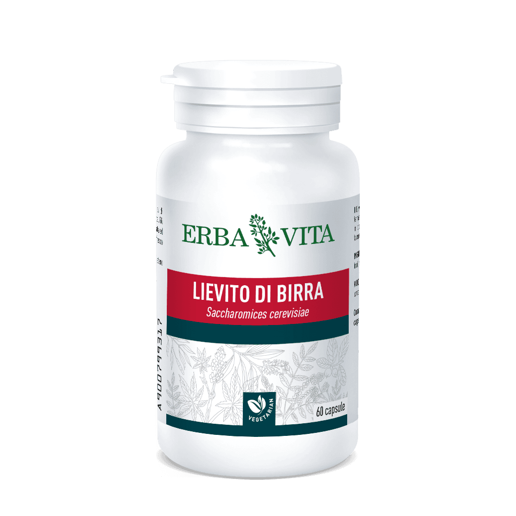 Levadura de Cerveza Vivomega – 60 cápsulas de 450 mg | Erba Vita