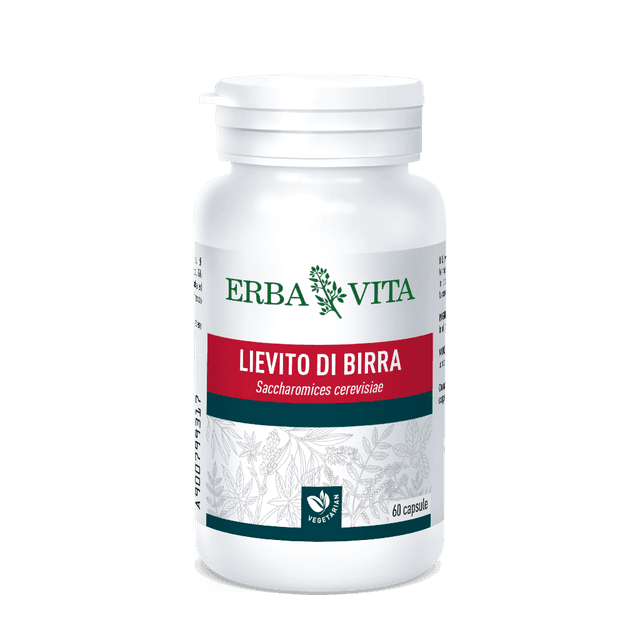 Levadura de Cerveza Vivomega – 60 cápsulas de 450 mg | Erba Vita