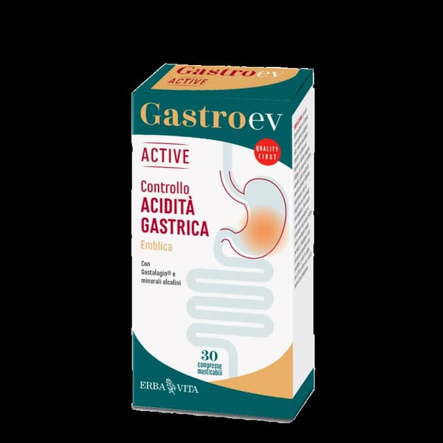 Gastro EV Active – 30 comprimidos EBV | Erba Vita