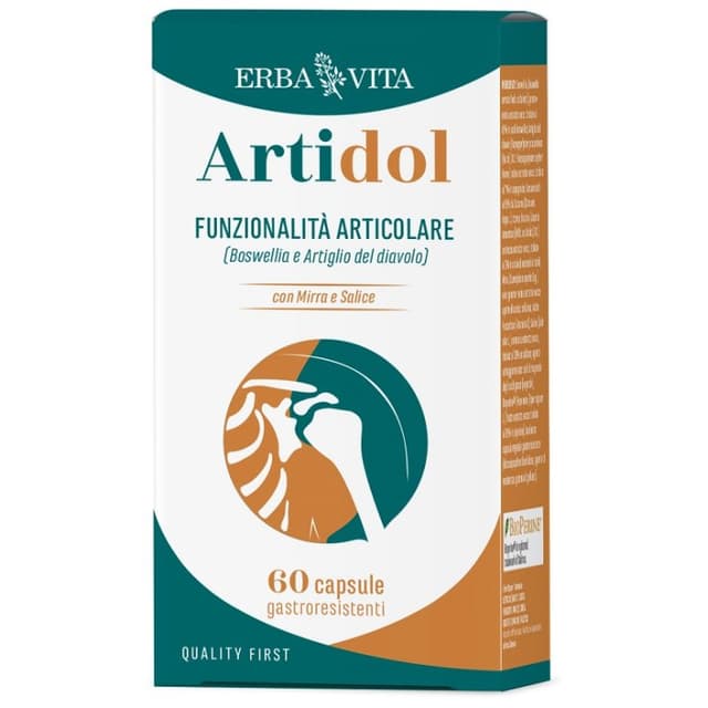 Incienso (Boswellia) + Cúrcuma – 60 cápsulas | Erba Vita Artidol