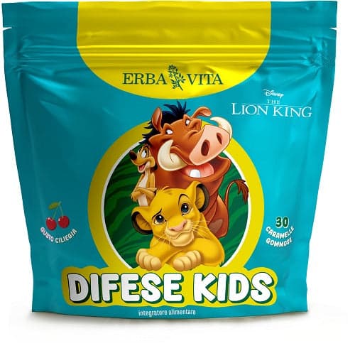 Vitamina C 40 mg + zinc – 30 gominolas defensas | Disney Difese Kids