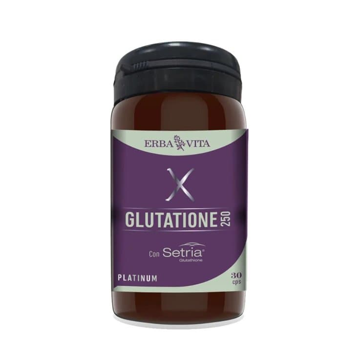 Glutatión – 250 mg, 30 cápsulas | Erba Vita