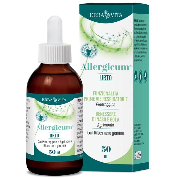 Grosella negra + Incienso (Boswellia) – Gotas 50 ml | Erba Vita Allergicum Urto