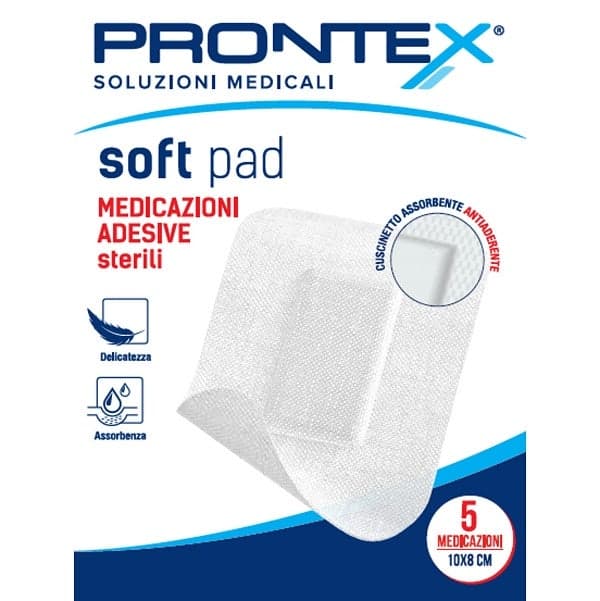 Prontex Soft Pad Medic 10x8 cm – Apósitos estériles