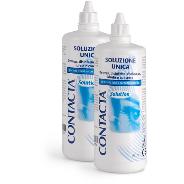 Contacta Unica Plus Solución Isotónica – 2x360 ml