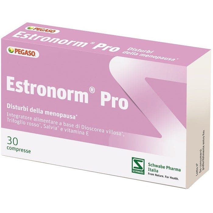 Isoflavonas de trébol rojo + Vitamina E – 30 comprimidos | Estronorm Pro