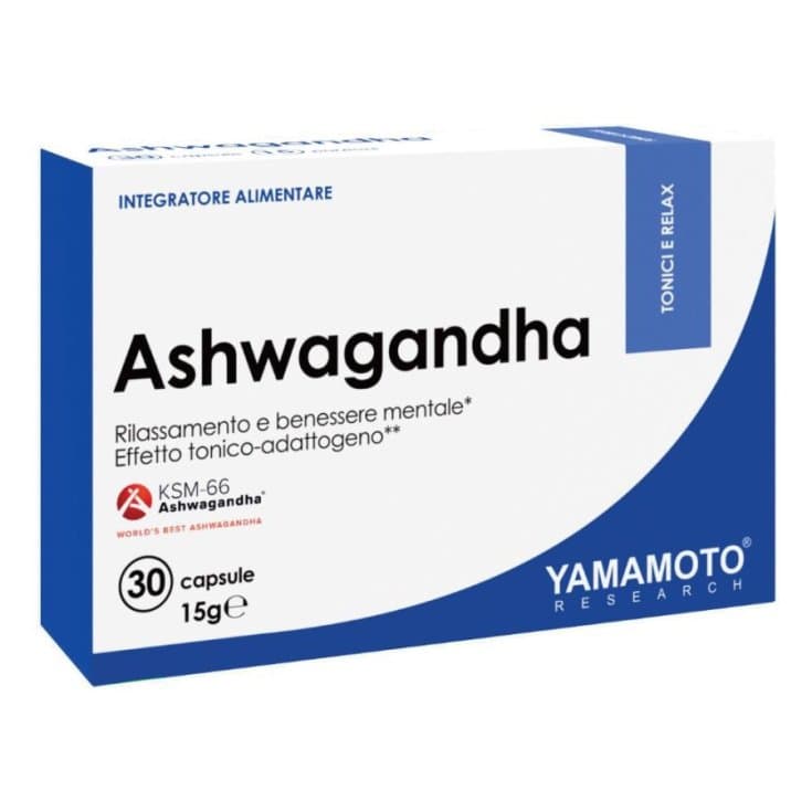 Yamamoto R Ashwagandha 600 mg – 30 cápsulas