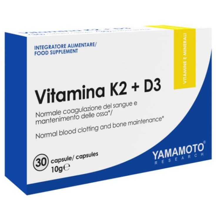 Yamamoto R Vitamina K2 90 µg+D3 – 30 cápsulas
