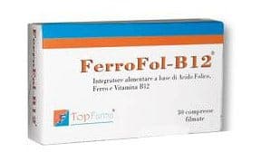 Hierro + ácido fólico – 30 comprimidos | Ferrofol B12