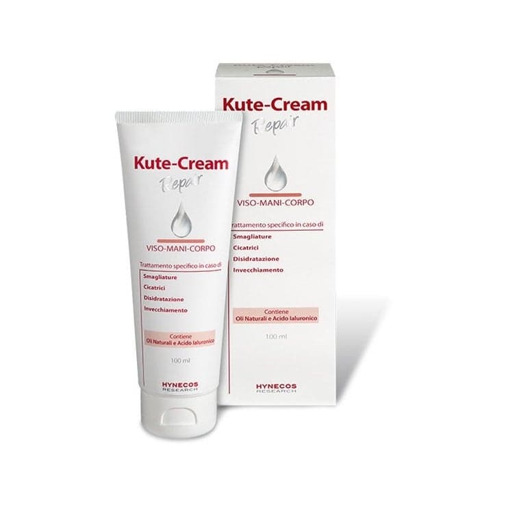KuteCream Repair – Crema Reparadora para la Piel, 100 ml