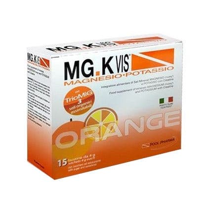Magnesio – 15 sobres | MGK Vis Naranja