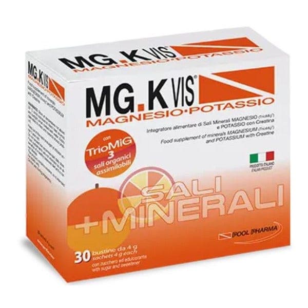 Magnesio + Potasio – 30 sobres | MGK Vis Naranja
