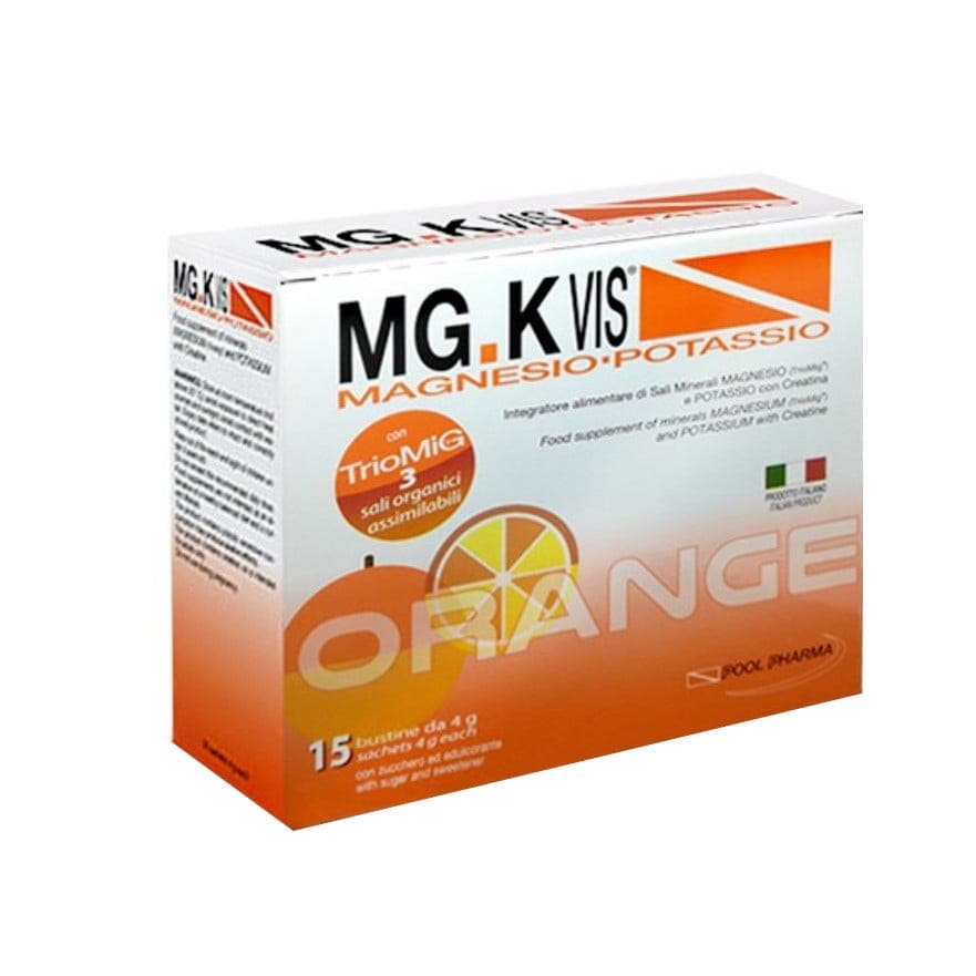 Multivitaminas + Minerales – 15 sobres | MGK Vis Naranja Zero Azúcar