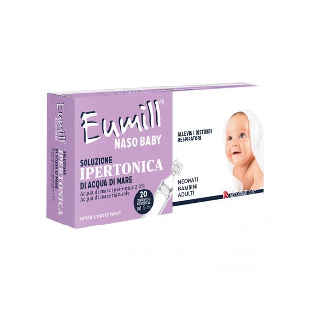 Eumill Higiene Nasal Baby – Solución hipertónica