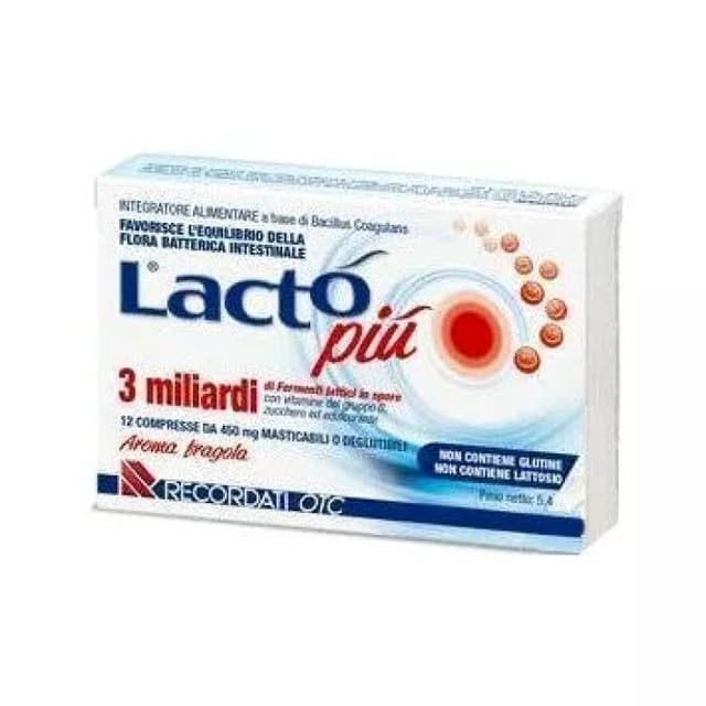 Lacto Più 3 Miliardi – Probióticos con bacterias lácticas, 15 comprimidos