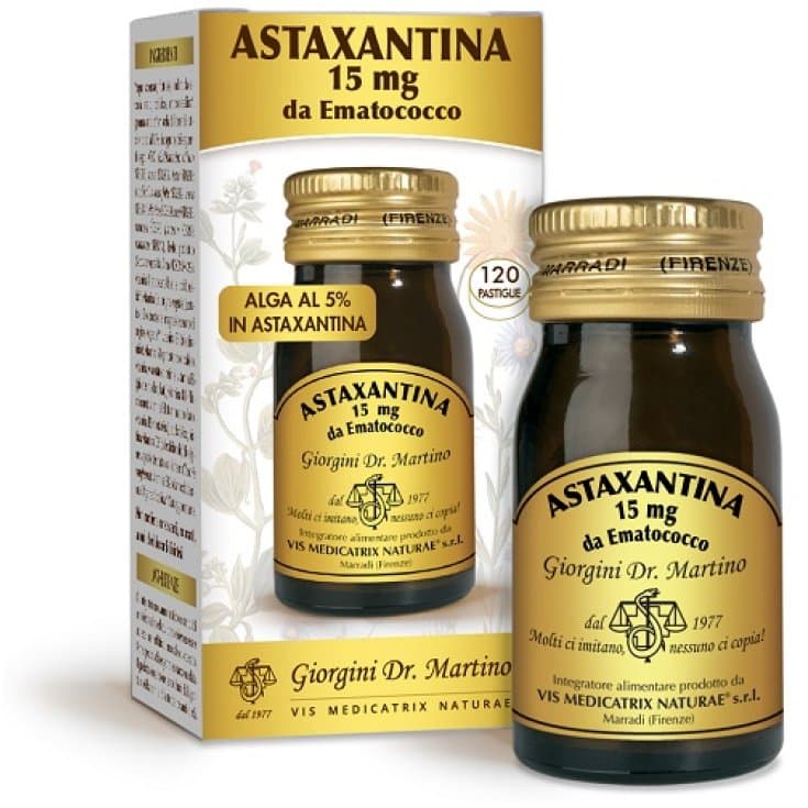 Astaxantina de Alga Haematococcus – 120 pastillas | Dr. Giorgini