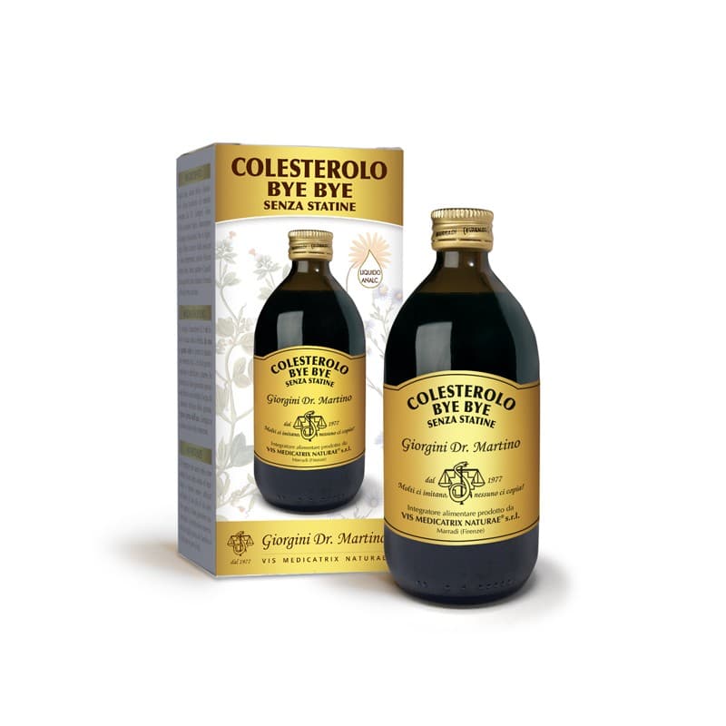 Colesterolo Bye Bye – 500 ml Jarabe | Alcachofa + Colina | Dr. Giorgini