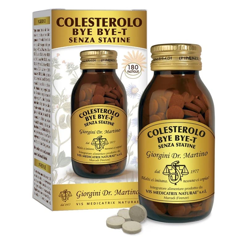 Colesterolo Bye Bye – 180 pastillas | Colesterol | Dr. Giorgini