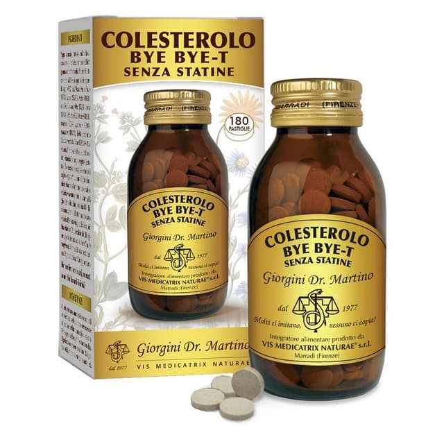 Colesterolo Bye Bye – 180 pastillas | Colesterol | Dr. Giorgini