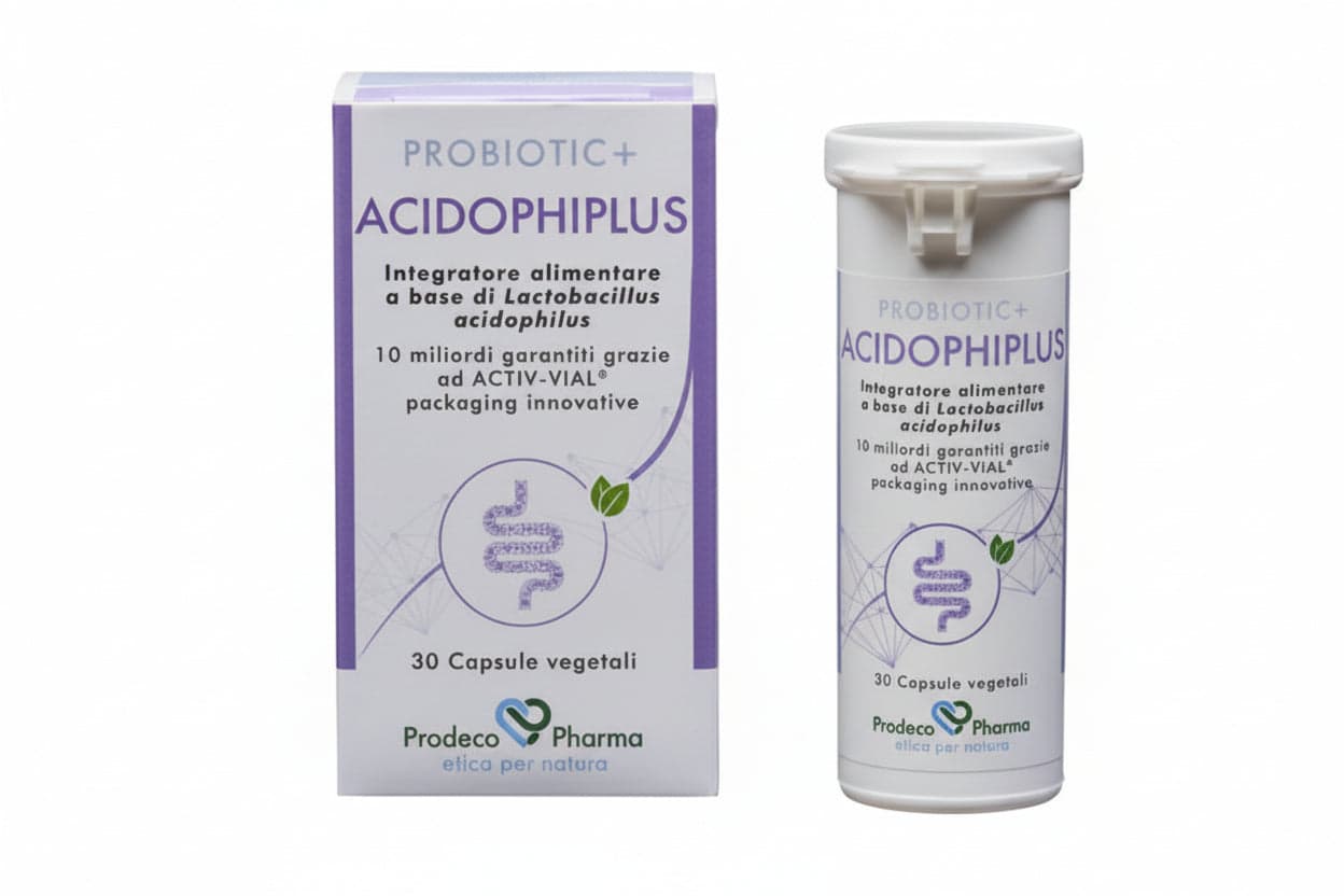 Probiotic+ Acidophiplus – Probióticos con Bacterias Lácticas – 30 cápsulas