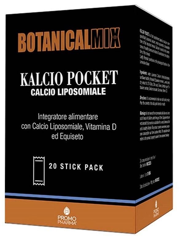 Calcio + Vitamina D3 – 20 sticks | Kalcio Pocket Botanical