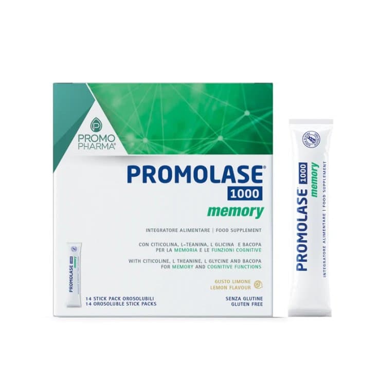 Citicolina 500 mg – 14 sobres | Promolase 1000 Memory