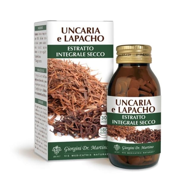 UNCARIA-LAPACHO Extracto – 180 pastillas