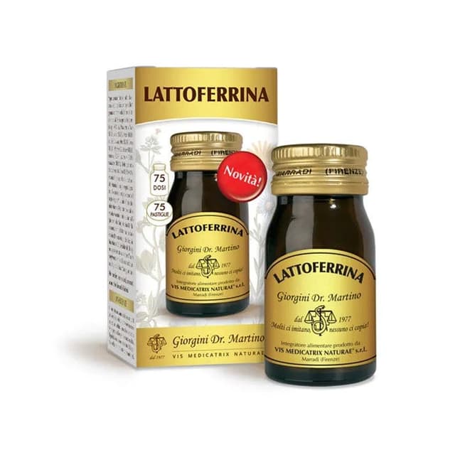 Lattoferrina – 75 pastillas | Dr. Giorgini