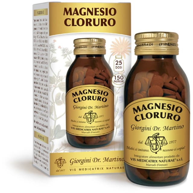 Magnesio 150 mg Cloruro – 150 pastillas | Dr. Giorgini