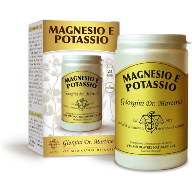 Magnesio e Potassio Polvo – 180 g Magnesio Potasio | Dr. Giorgini