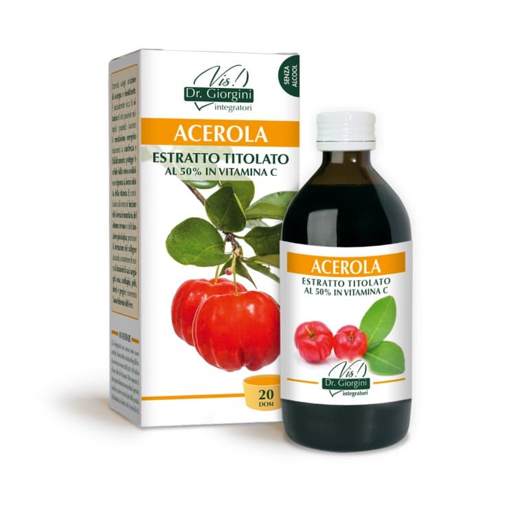 Vitamina C – 200 ml | Extracto de Acerola 50% Dr. Giorgini