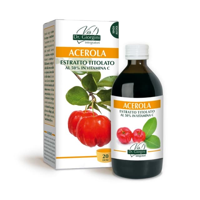 Vitamina C – 200 ml | Extracto de Acerola 50% Dr. Giorgini