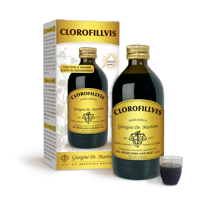 Clorofillvis Liquid Analco Sin Alcohol – 200 ml | Dr. Giorgini