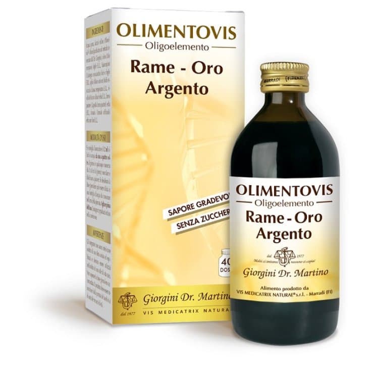 Cobre Oro Plata Olimentovis de Dr. Giorgini – 200 ml