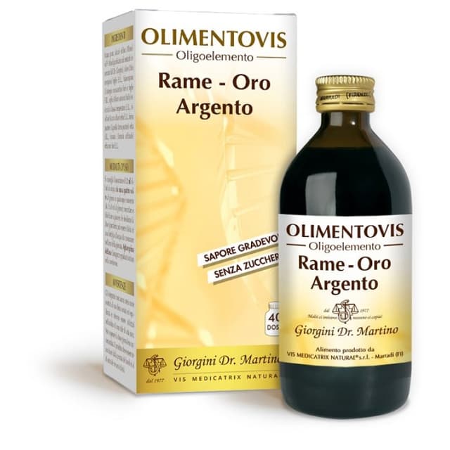 Cobre Oro Plata Olimentovis de Dr. Giorgini – 200 ml