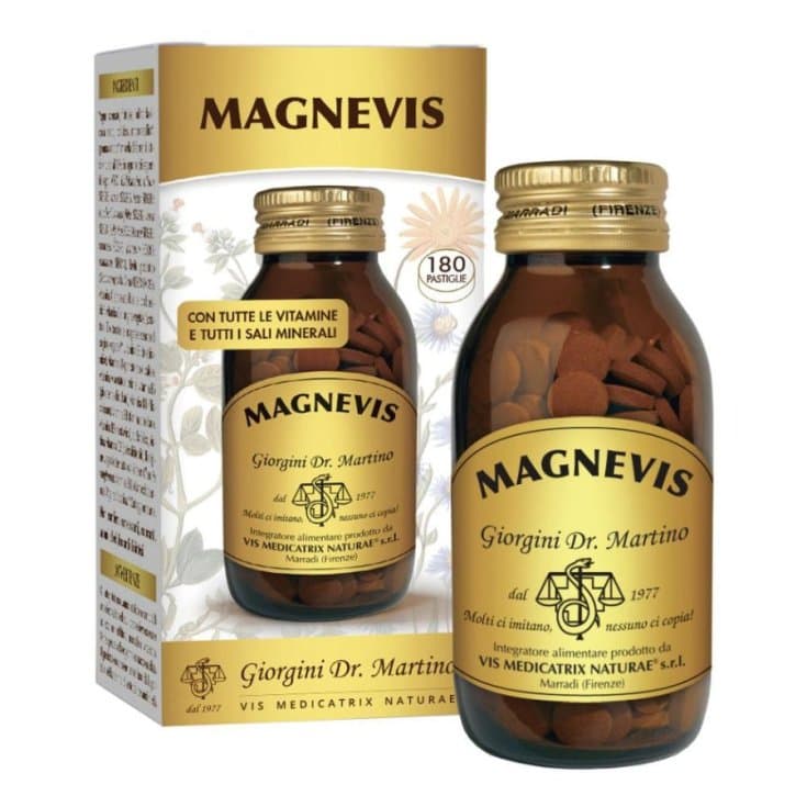 Magnesio + Potasio – 180 pastillas | Dr. Giorgini Magnevis