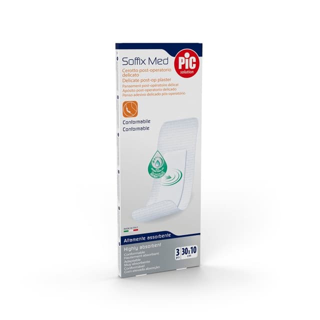 Soffix Med Apósitos – 30×10 cm, 3 envases