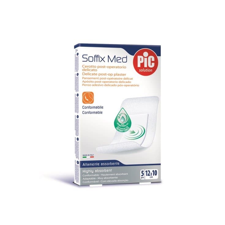 Soffix Med Apósito 10×12 cm – 5 unidades