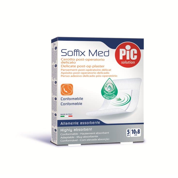 Soffix Med Apósitos – 10×8 cm, 5 envases