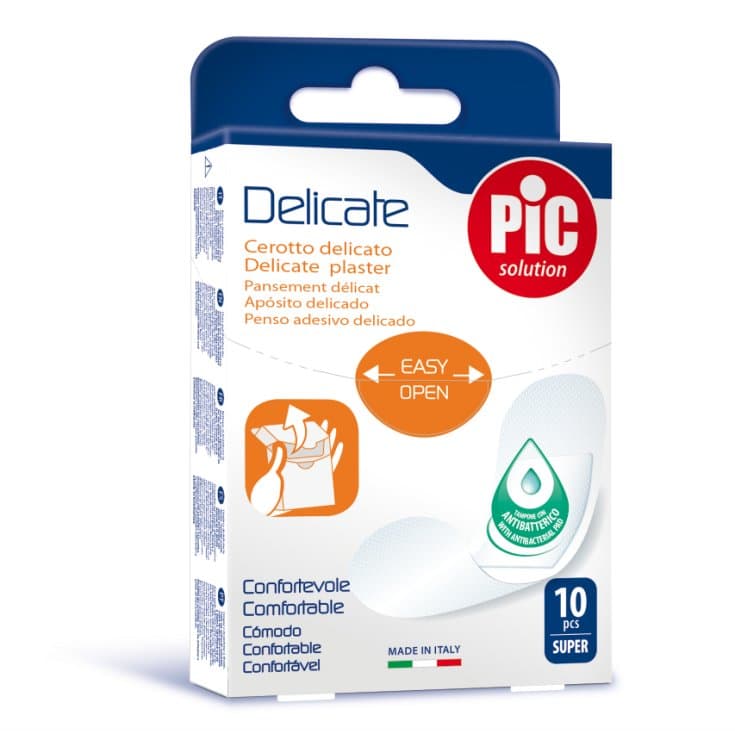 Pic Delicate Apósitos – 40 × 86 mm, Antibacteriano