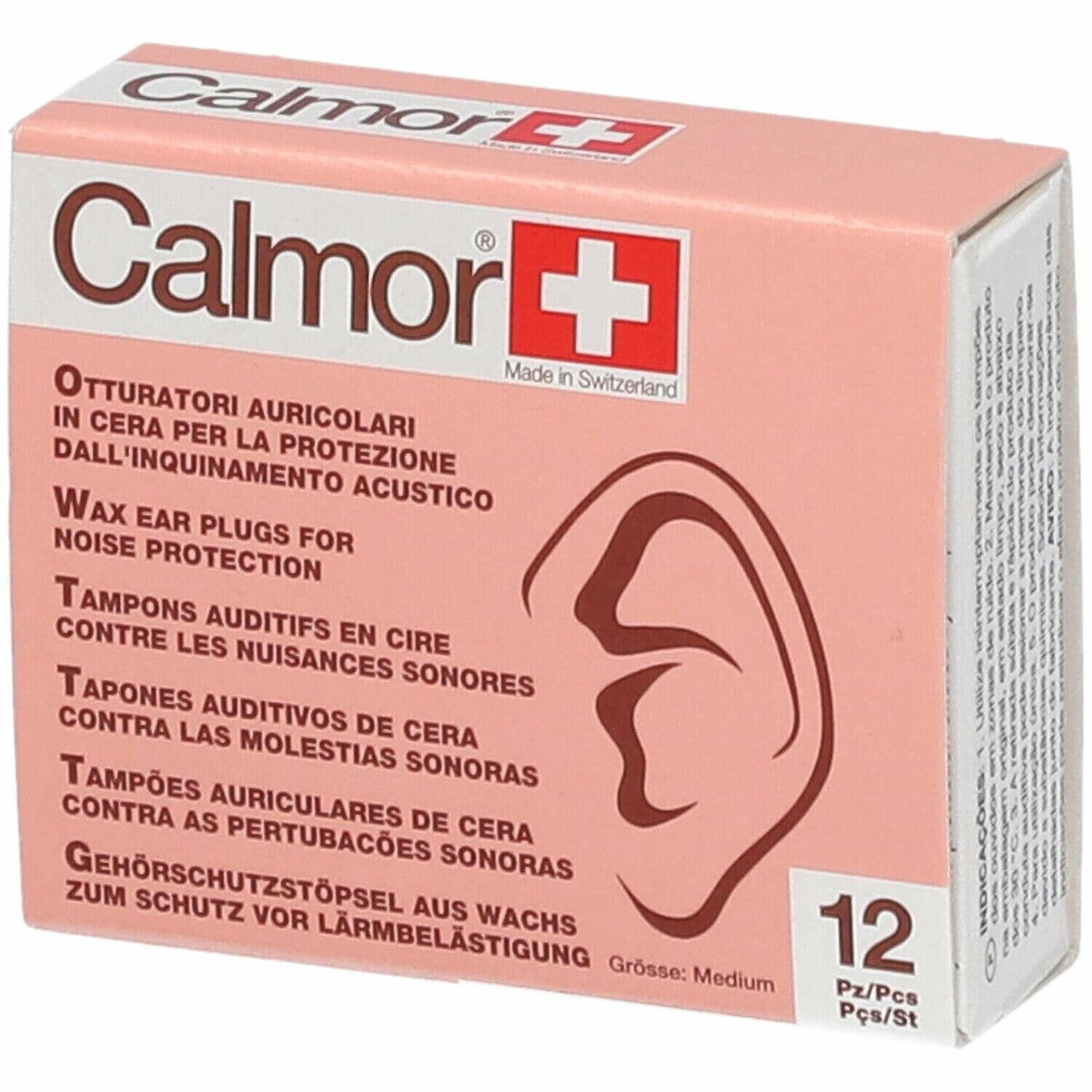 Calmor Tapones para oídos – 12 unidades