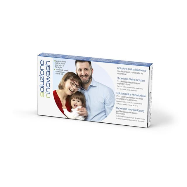 Rinowash Solución – 10 ampollas de 10 ml