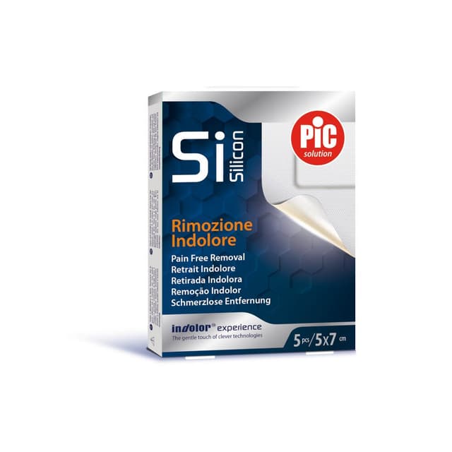 PIC Parches Postop Sil 5x7 – 5 unidades