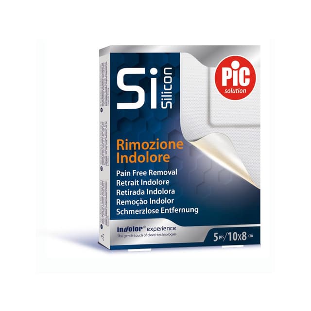 PIC Parches Postop Sil 10x8 – 5 unidades