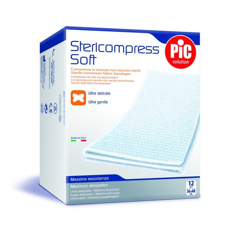 Gasa TNT 36x40 cm – Pack de 12 unidades | Theras