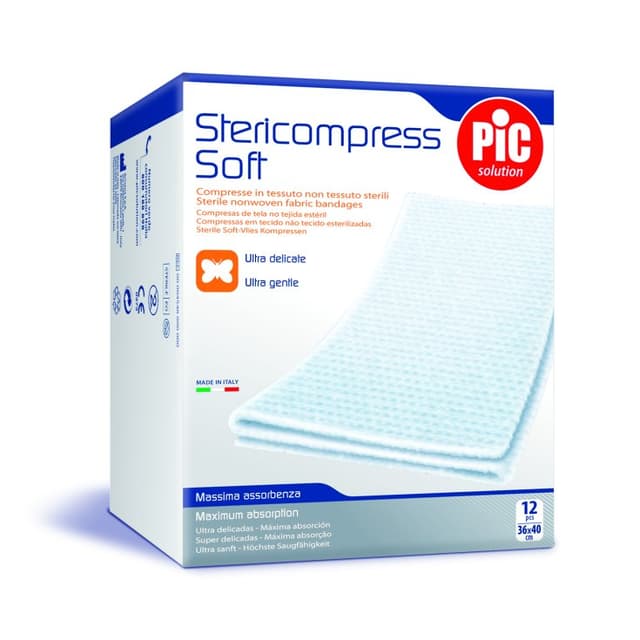 Gasa TNT 36x40 cm – Pack de 12 unidades | Theras