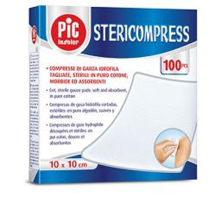 Stericompress Gasa 20x20 cm – 600 unidades