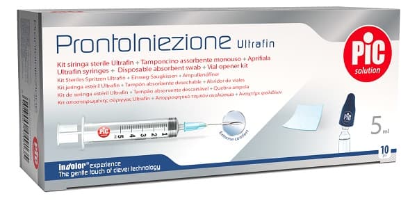 Prontoiniezione UF Kit – Kit de jeringas para inyección